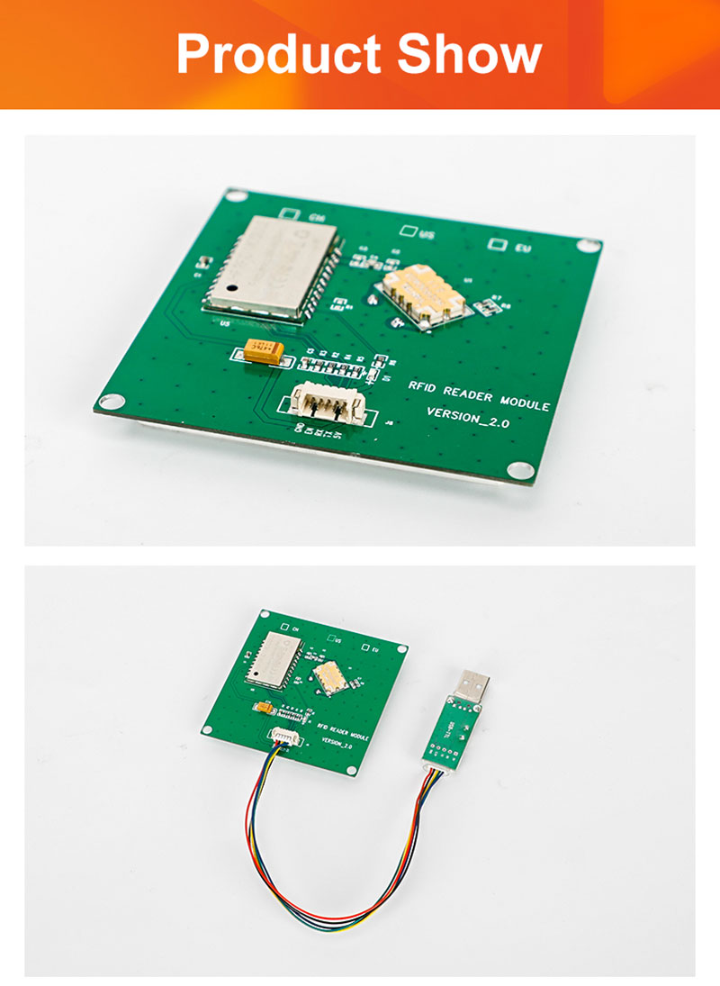 Mòdul lector de targetes RFID Tag Mòdul lector RFID UHF per a la gestió de dispositius4