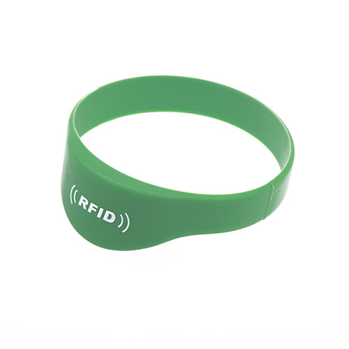 Polsera de mig cercle de silicona RFID