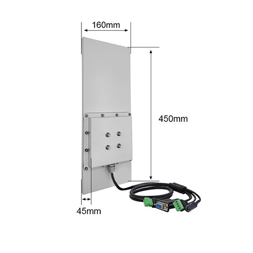 El lector de control d'accés de llarga distància RFID UHF admet activador de contrasenya activador de relé WG26 interruptor de control d'accés 2
