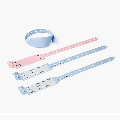 Bandilla d'un sol ús ecològic de pvc suau escrita a mà d'hospital amb RFID amb polsera d'identificació de pacients hospitalitzats amb RFID <a href=https://rfid-life.com/RFID-Wristband.html target='_blank'>Polsera RFID</a> del pacient