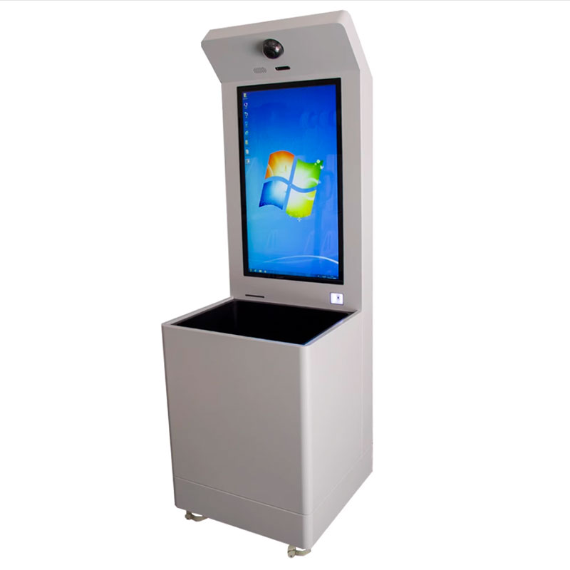 Terminal d'autoservei de caixa registradora intel·ligent RFID UHF UHF plataforma de liquidació de lectura vertical etiqueta electrònica 3