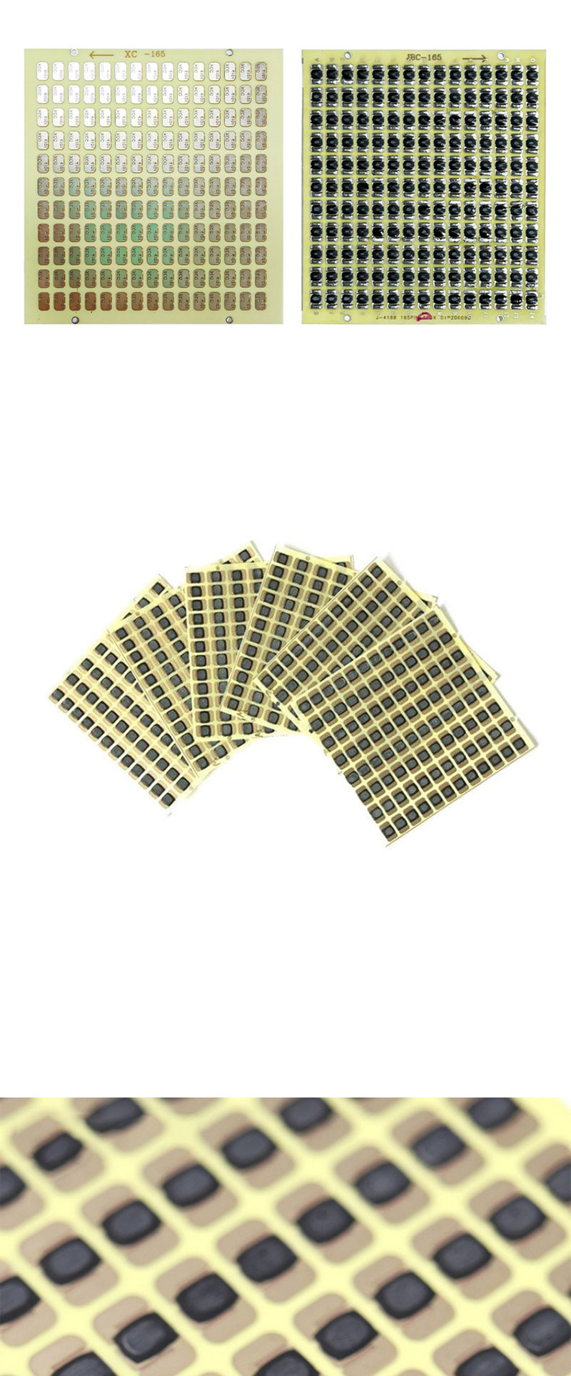 IC de baixa freqüència fet a fàbrica material bàsic del xip d'etiqueta COB RFID d'etiqueta electrònica d'embalatge de targeta intel·ligent 2 